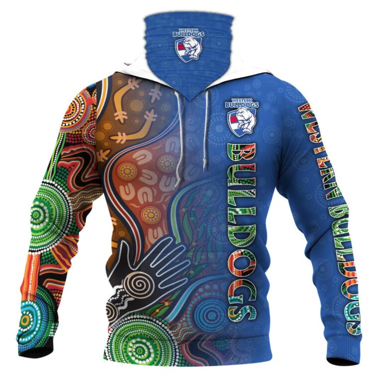 AFL Western Bulldogs | Custom Name & Number | Hoodie/Zip/T-Shirt/Long Sleeve