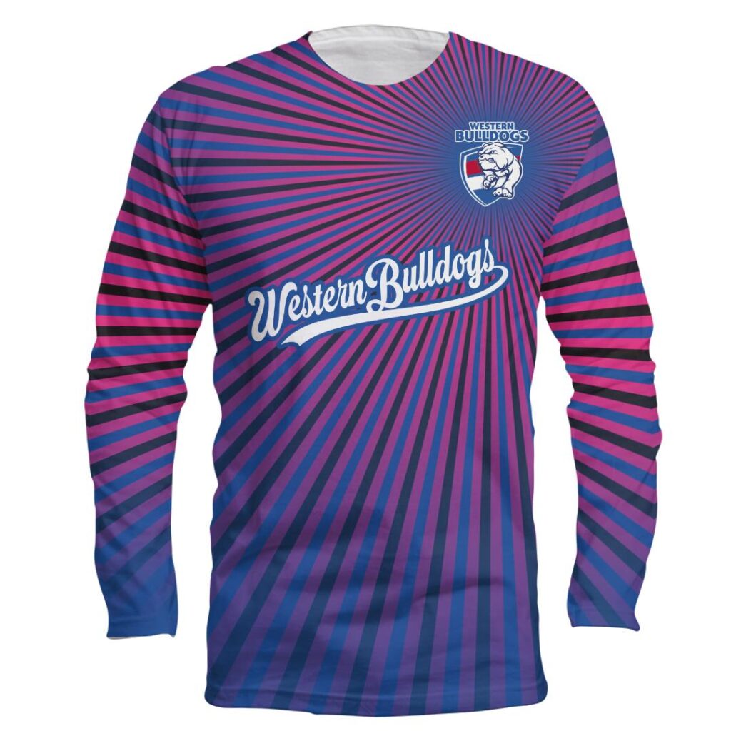 AFL Western Bulldogs | Custom Name & Number | Hoodie/Zip/T-Shirt/Long Sleeve