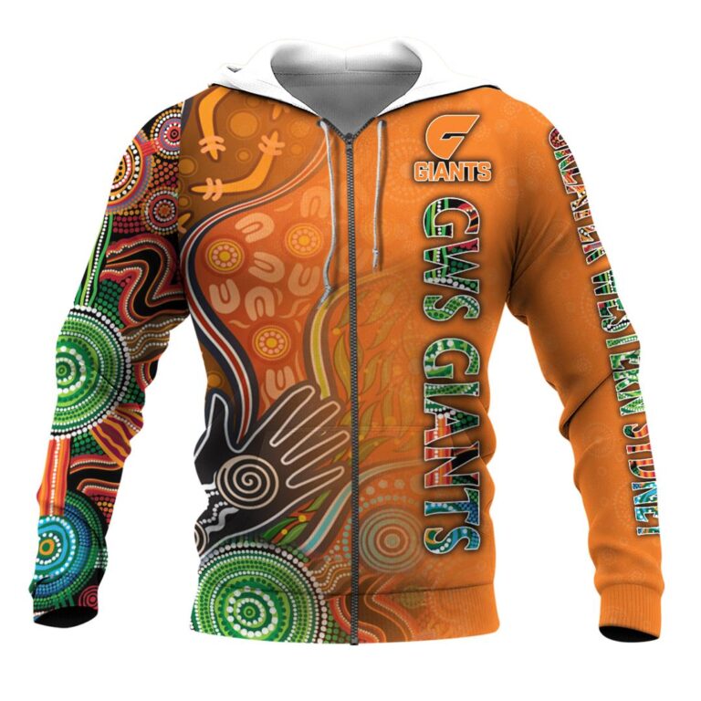 AFL Greater Western Sydney Giants | Custom Name & Number | Hoodie/Zip/T-Shirt/Long Sleeve