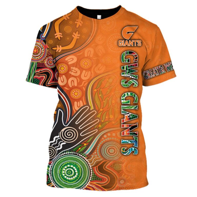 AFL Greater Western Sydney Giants | Custom Name & Number | Hoodie/Zip/T-Shirt/Long Sleeve