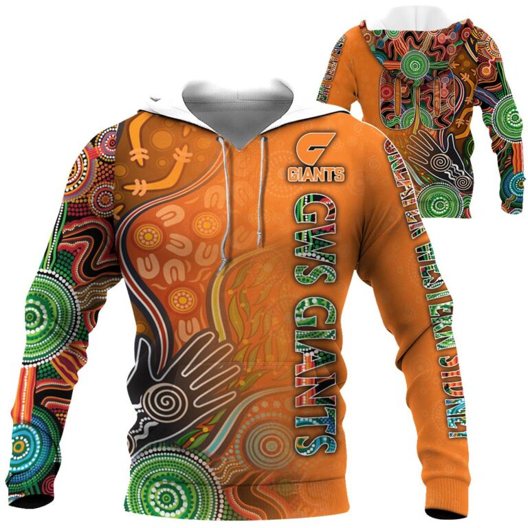 AFL Greater Western Sydney Giants | Custom Name & Number | Hoodie/Zip/T-Shirt/Long Sleeve