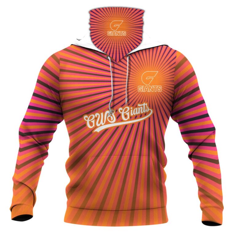 AFL Greater Western Sydney Giants | Custom Name & Number | Hoodie/Zip/T-Shirt/Long Sleeve