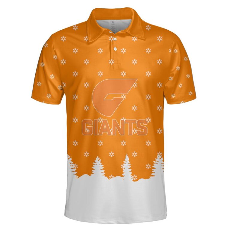 AFL Greater Western Sydney Giants Christmas | Custom Name & Number | Hoodie/Zip/T-Shirt/Polo/Knitted Sweaters/Long Paint
