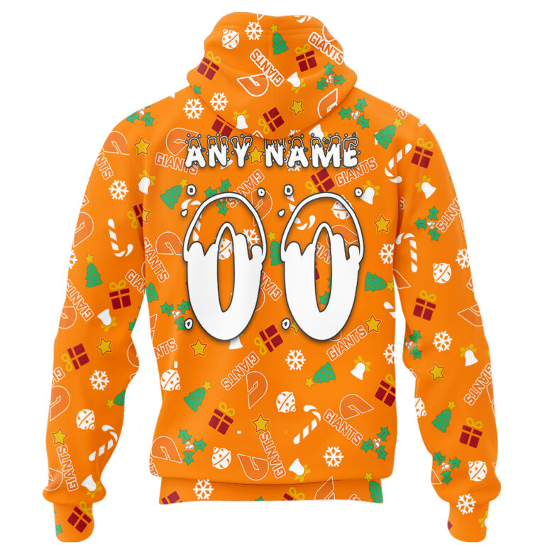 AFL Greater Western Sydney Giants Christmas | Custom Name & Number | Hoodie/Zip/T-Shirt/Polo/Knitted Sweaters