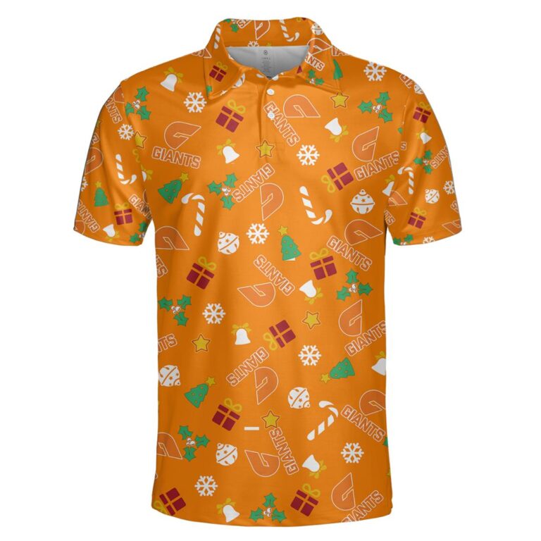 AFL Greater Western Sydney Giants Christmas | Custom Name & Number | Hoodie/Zip/T-Shirt/Polo/Knitted Sweaters