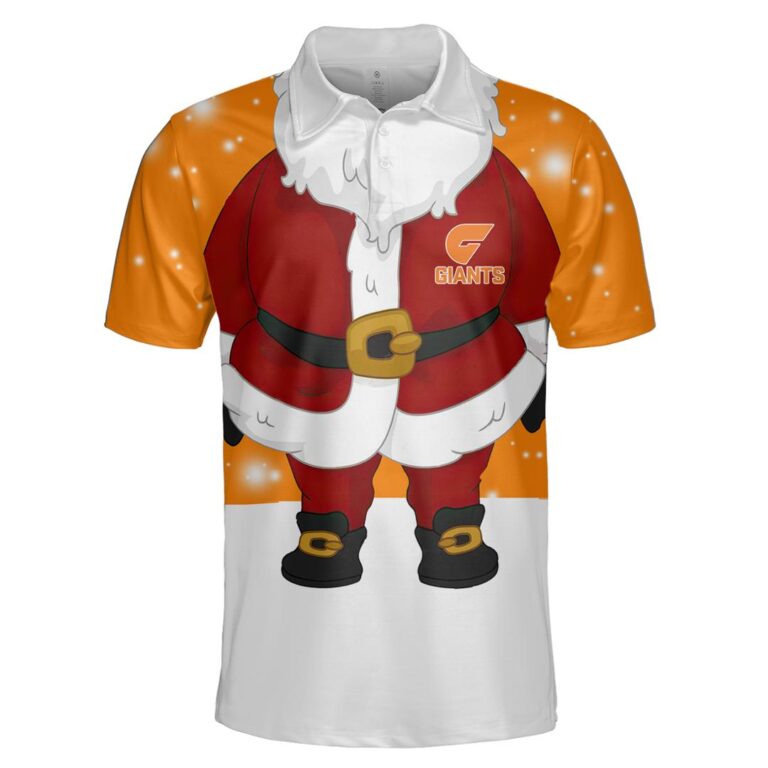 AFL Greater Western Sydney Giants Christmas | Custom Name & Number | Hoodie/Zip/T-Shirt/Polo/Knitted Sweaters