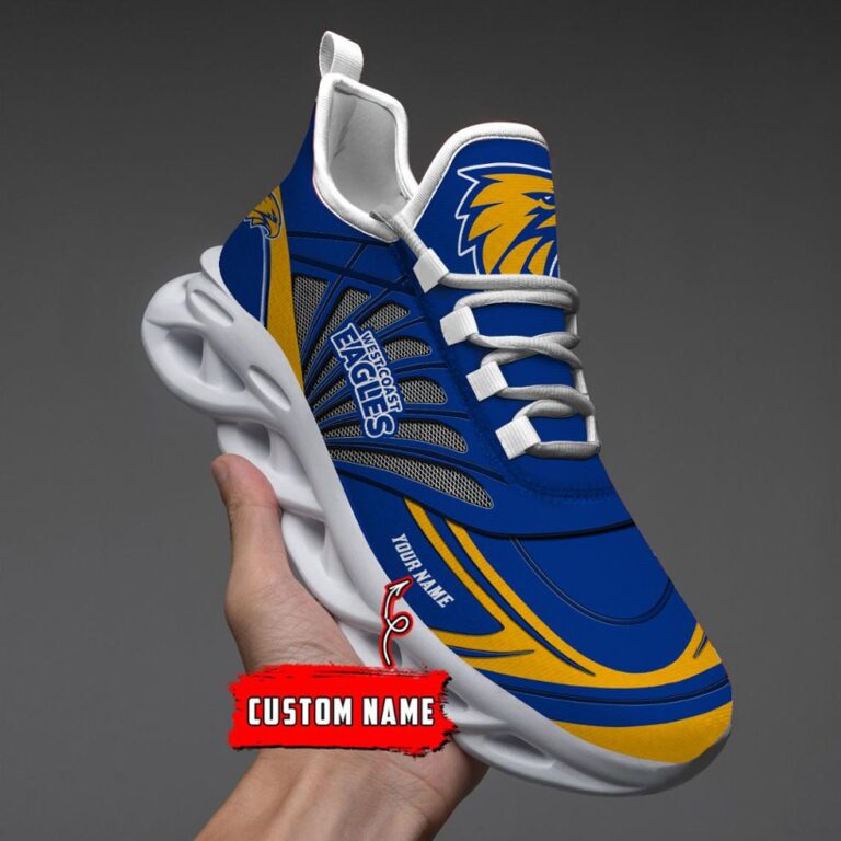 AFL West Coast Eagles -Personalized Max Soul Shoes