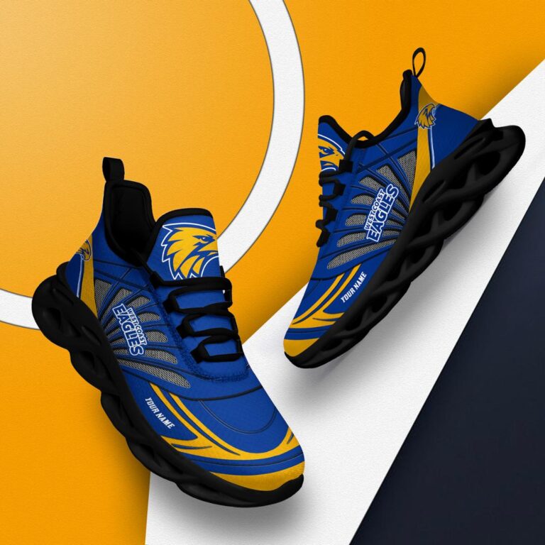AFL West Coast Eagles -Personalized Max Soul Shoes