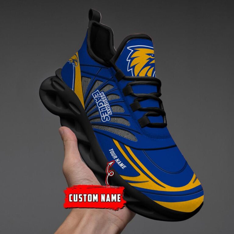 AFL West Coast Eagles -Personalized Max Soul Shoes