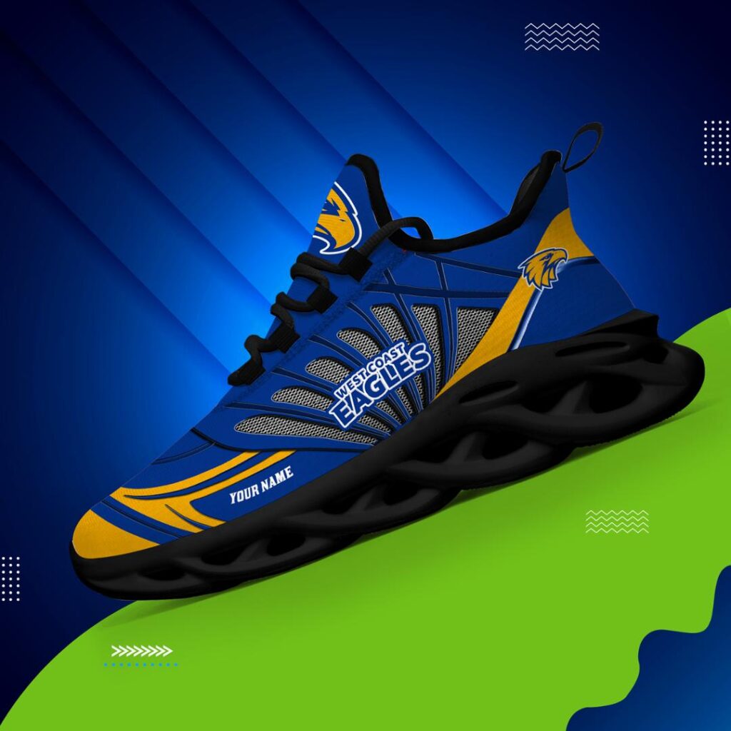 AFL West Coast Eagles -Personalized Max Soul Shoes