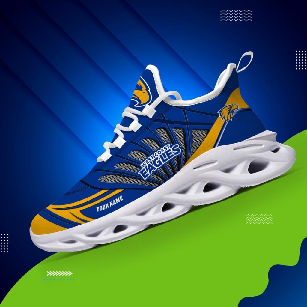 AFL West Coast Eagles -Personalized Max Soul Shoes