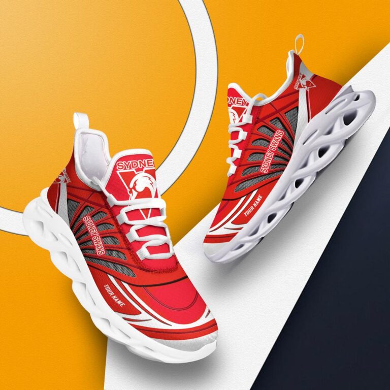 AFL Sydney Swans -Personalized Max Soul Shoes