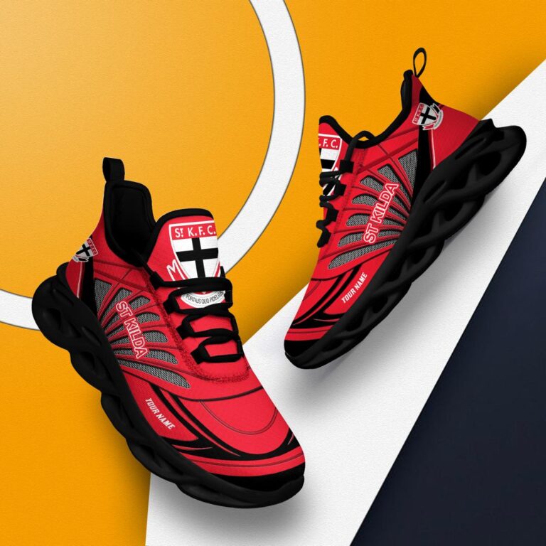 AFL St Kilda Saints Football Club -Personalized Max Soul Shoes
