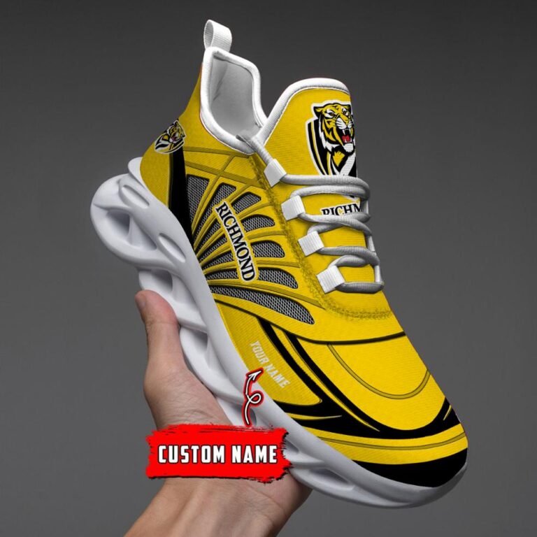 AFL Richmond Tigers Football Club -Personalized Max Soul Shoes