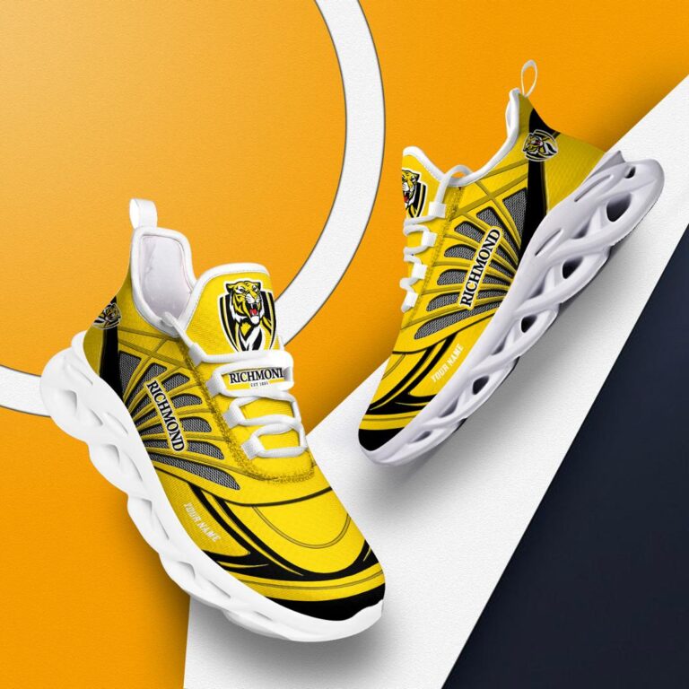 AFL Richmond Tigers Football Club -Personalized Max Soul Shoes