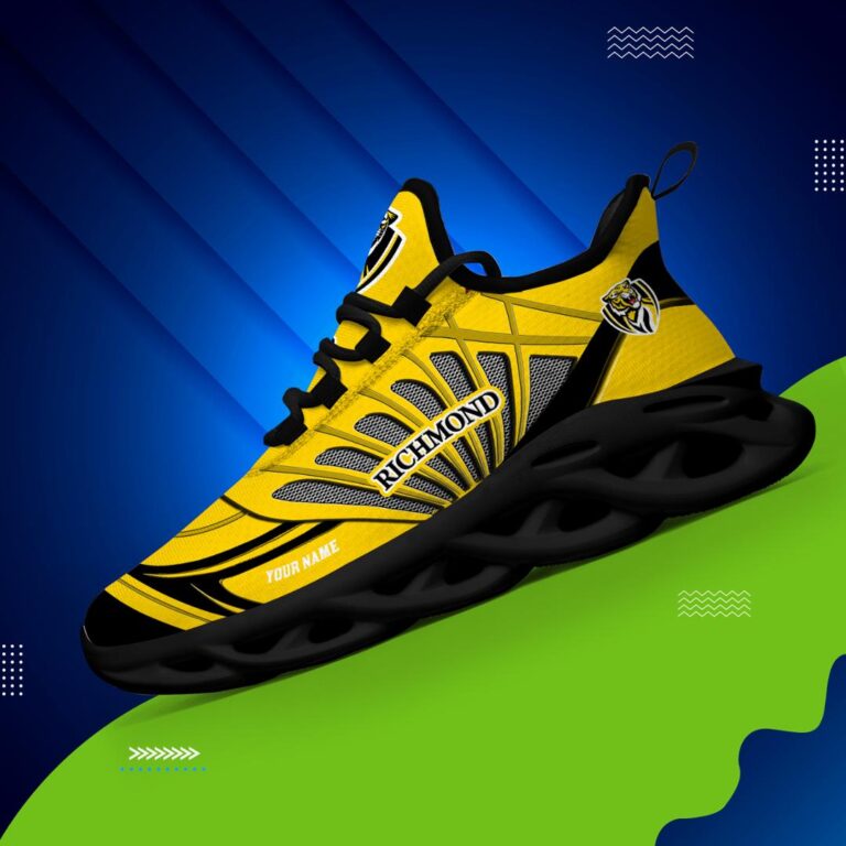 AFL Richmond Tigers Football Club -Personalized Max Soul Shoes