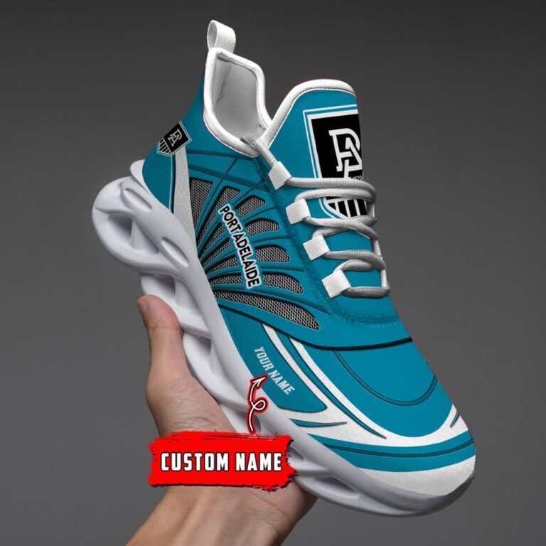 AFL Port Adelaide Power Football Club -Personalized Max Soul Shoes