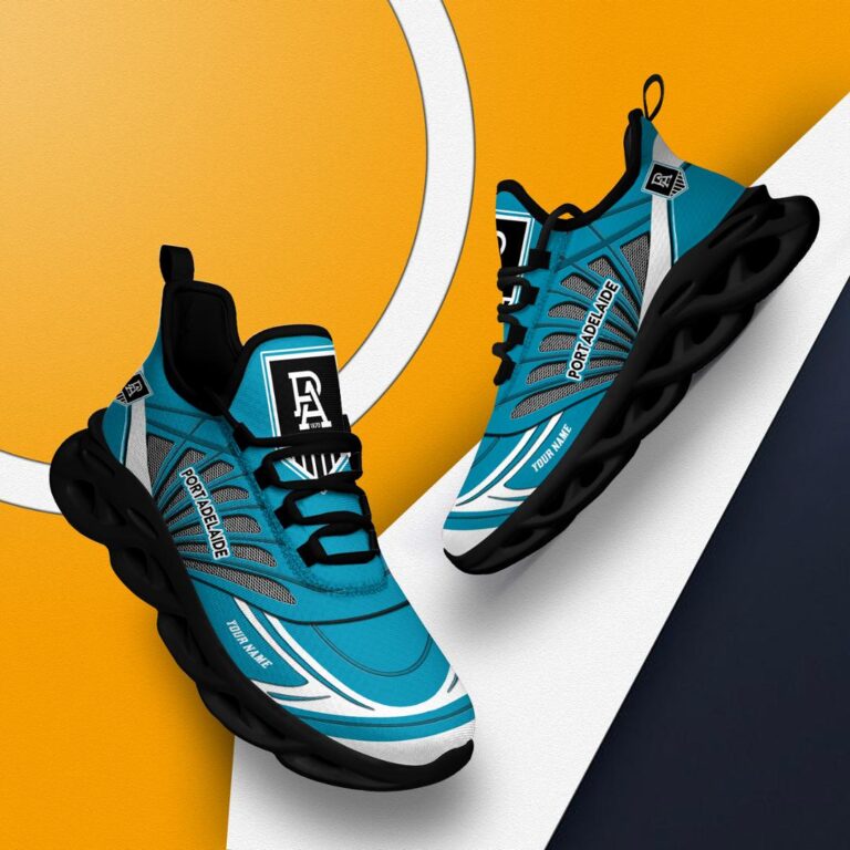 AFL Port Adelaide Power Football Club -Personalized Max Soul Shoes