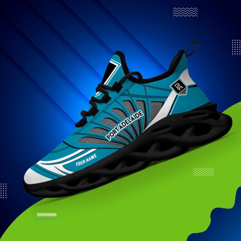 AFL Port Adelaide Power Football Club -Personalized Max Soul Shoes