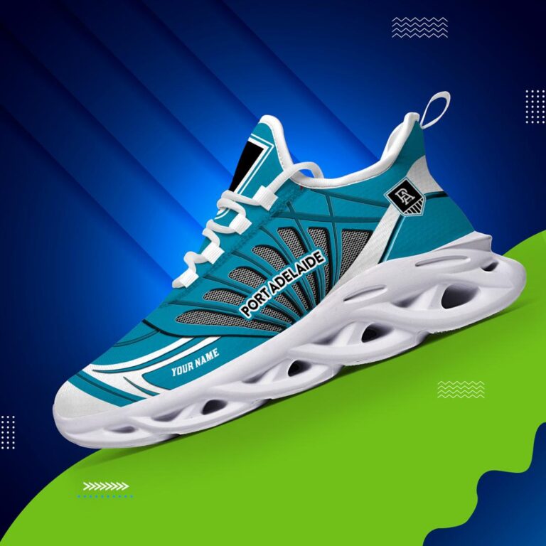 AFL Port Adelaide Power Football Club -Personalized Max Soul Shoes