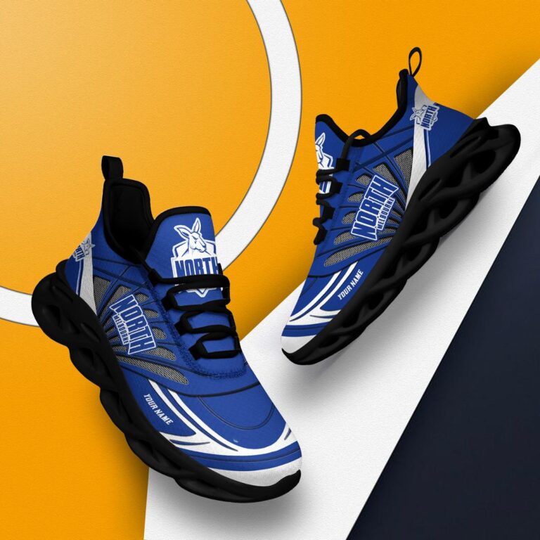 AFL North Melbourne Kangaroos Football Club -Personalized Max Soul Shoes