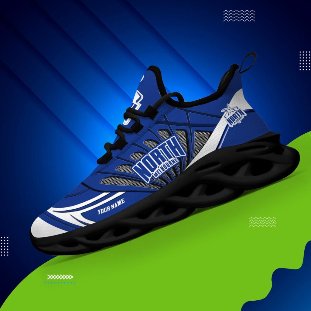AFL North Melbourne Kangaroos Football Club -Personalized Max Soul Shoes