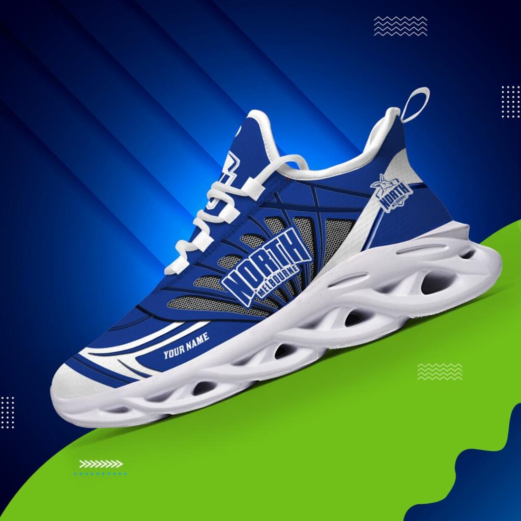 AFL North Melbourne Kangaroos Football Club -Personalized Max Soul Shoes