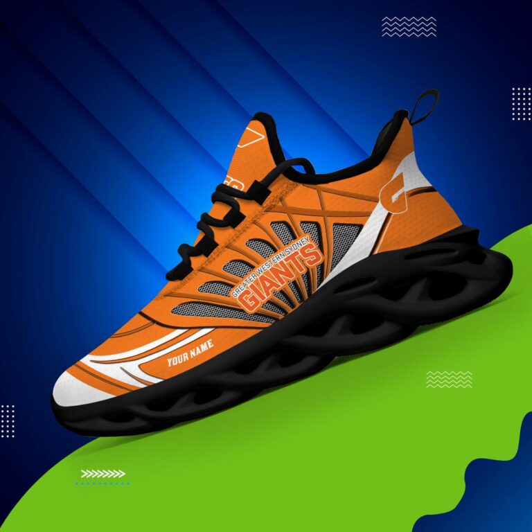 AFL Greater Western Sydney Giants -Personalized Max Soul Shoes