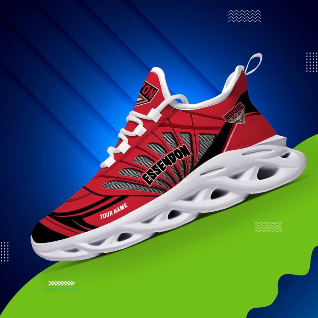 AFL Essendon Bombers -Personalized Max Soul Shoes