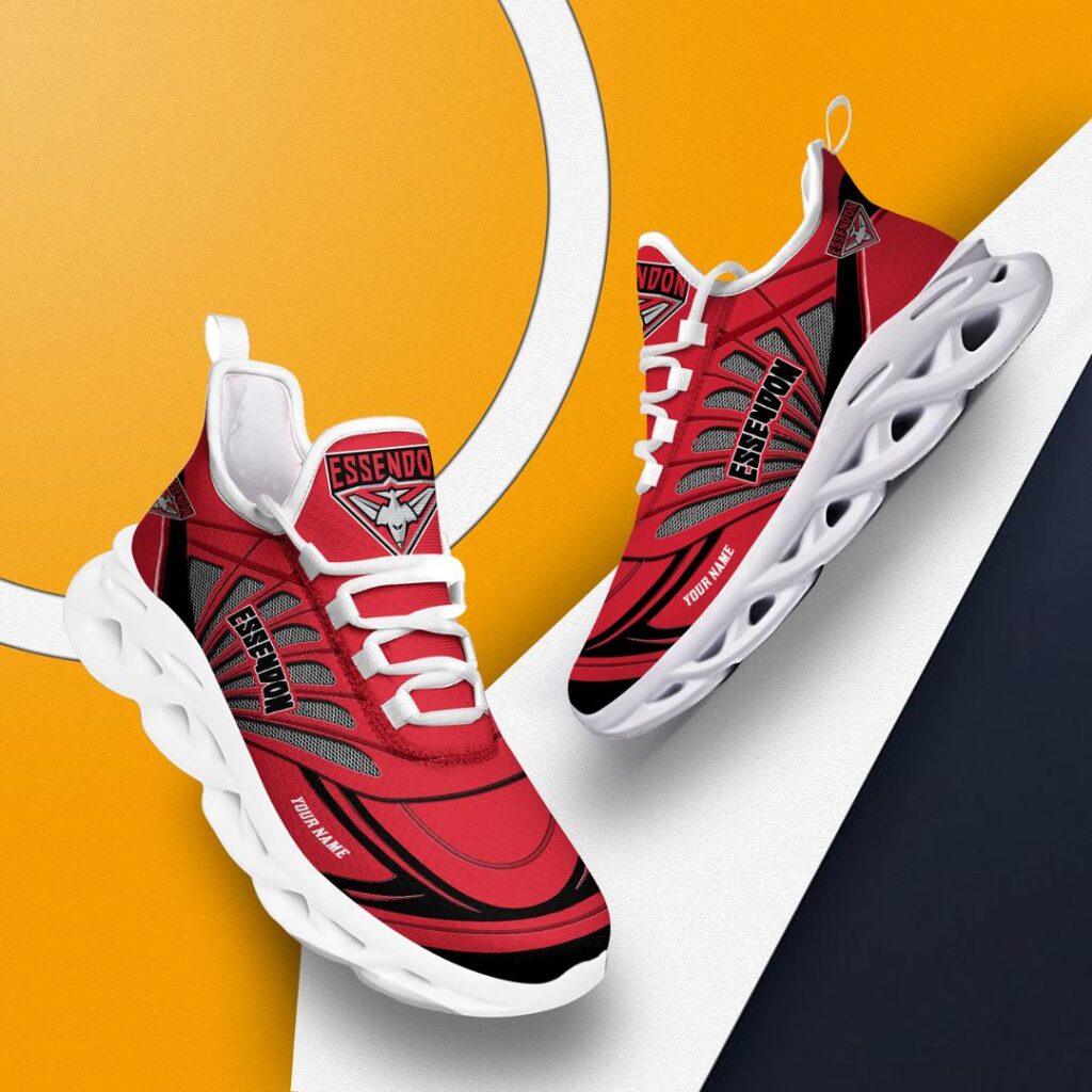 AFL Essendon Bombers -Personalized Max Soul Shoes