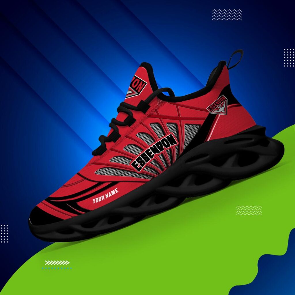 AFL Essendon Bombers -Personalized Max Soul Shoes