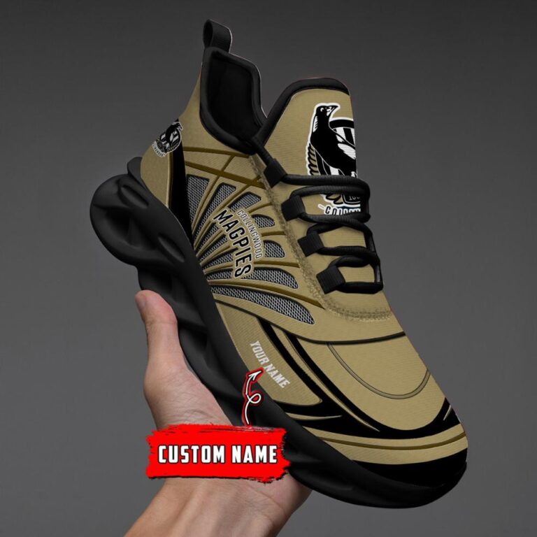 AFL Collingwood Magpies -Personalized Max Soul Shoes