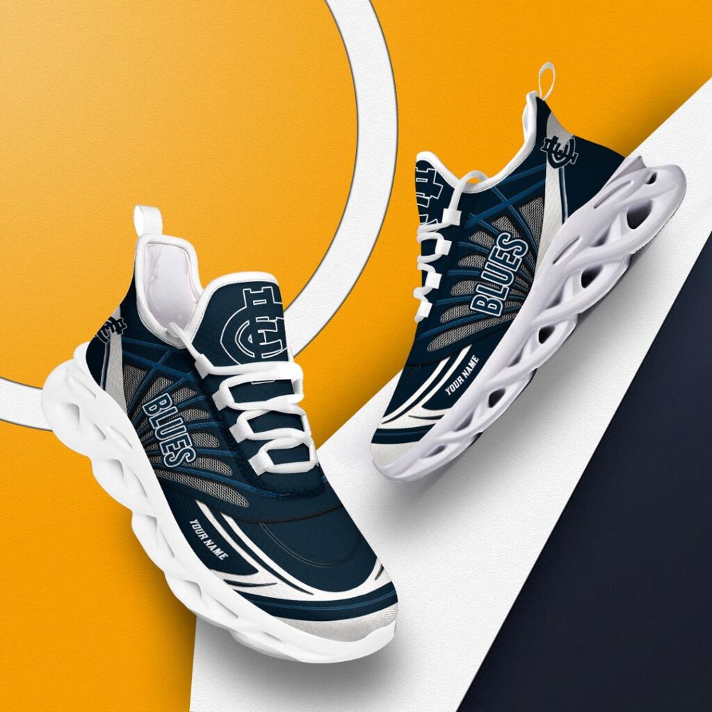 AFL Carlton Blues -Personalized Max Soul Shoes