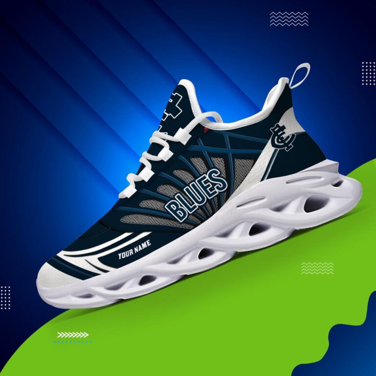 AFL Carlton Blues -Personalized Max Soul Shoes