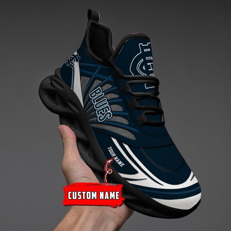 AFL Carlton Blues -Personalized Max Soul Shoes