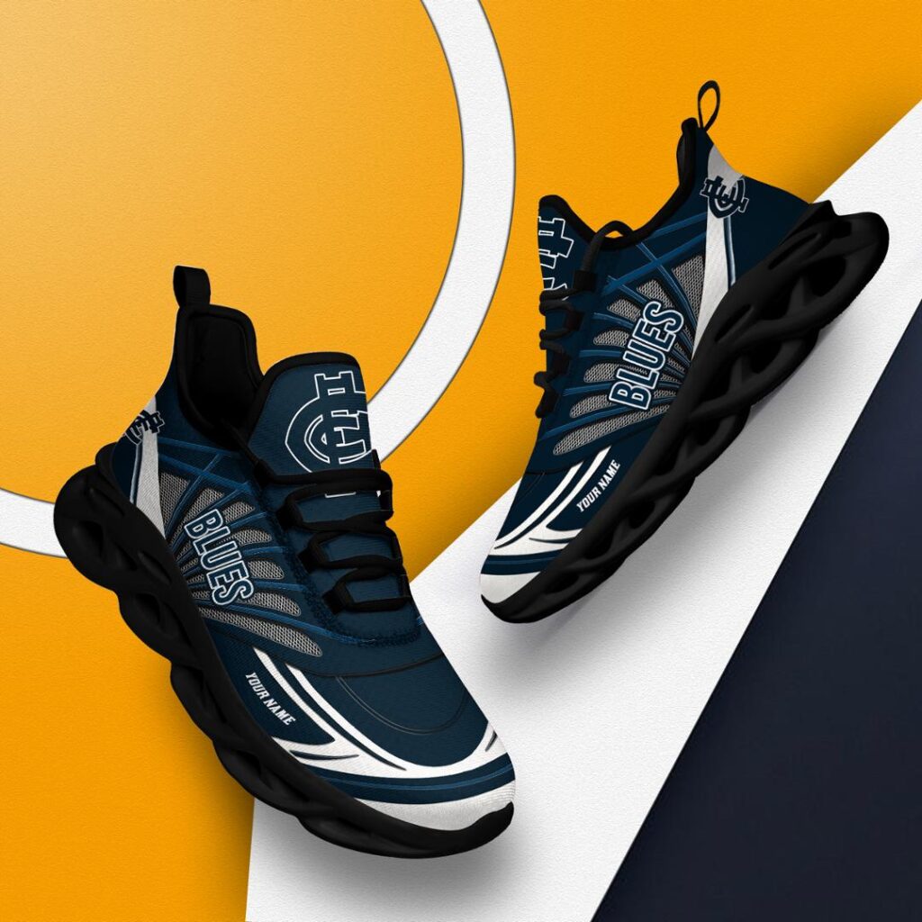 AFL Carlton Blues -Personalized Max Soul Shoes