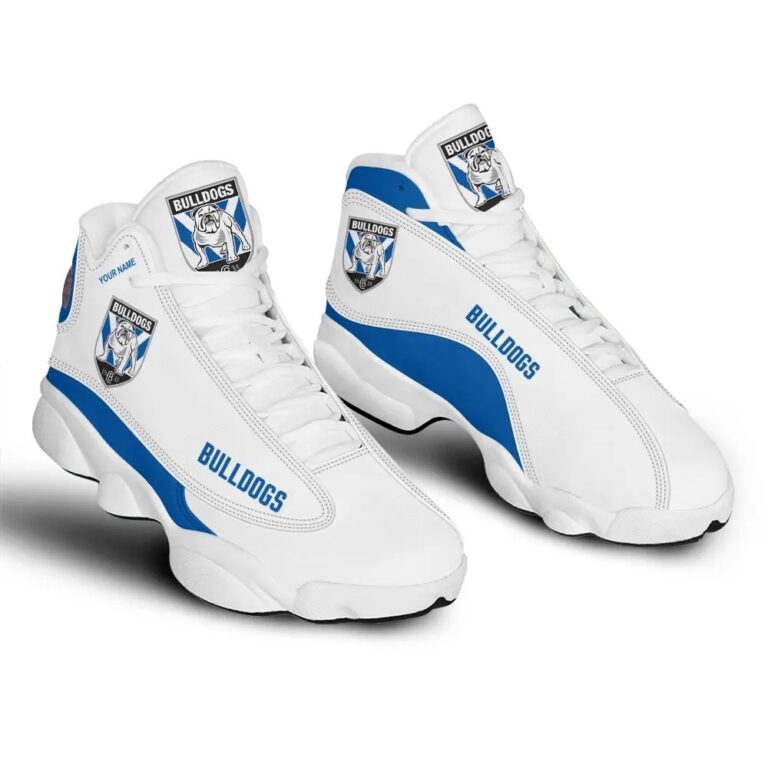 NRL Canterbury-Bankstown Bulldogs Custom Name Air Jordan 13 Shoes
