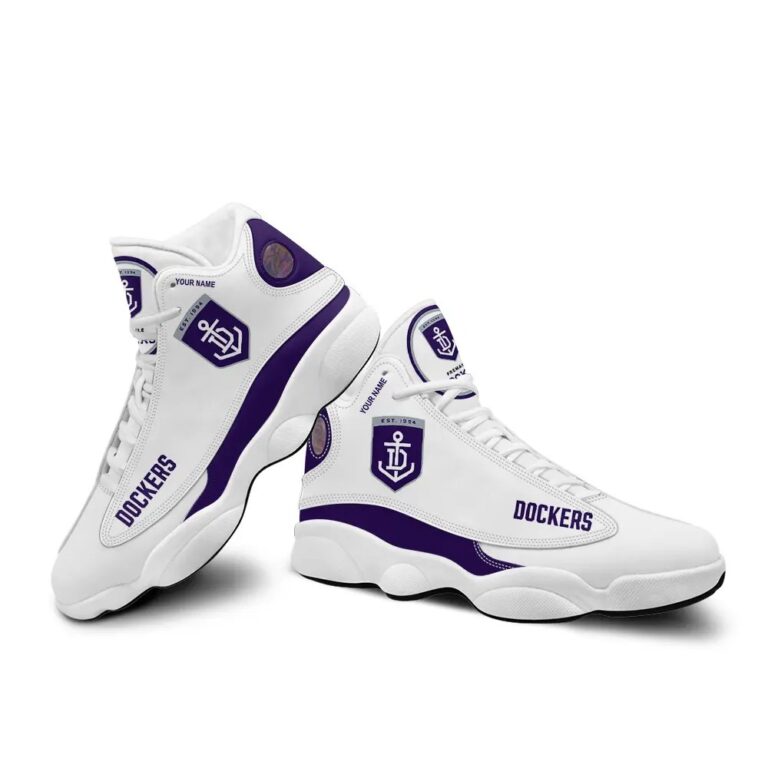 AFL Fremantle Dockers Custom Name Air Jordan 13 Shoes