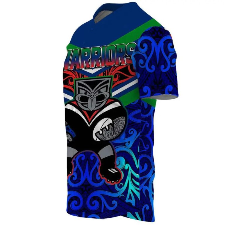 NRL New Zealand Warriors Aboriginal Tattoo Custom Name Number Baseball Jersey