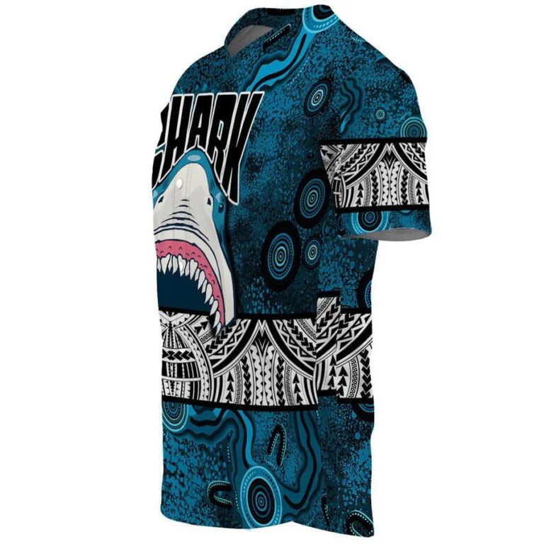 NRL Cronulla-Sutherland Sharks Aboriginal Tattoo Custom Name Number Baseball Jersey