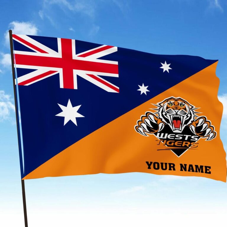 NRL Teams-16-Wests Tigers- Flag