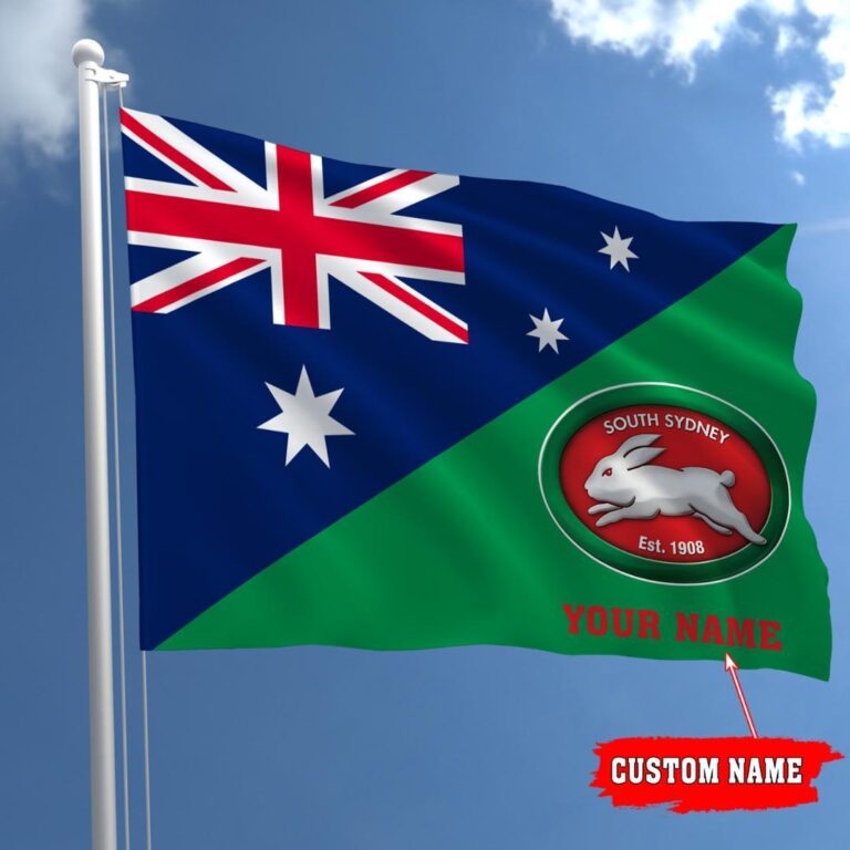 NRL Teams-13-South Sydney Rabbitohs- Flag
