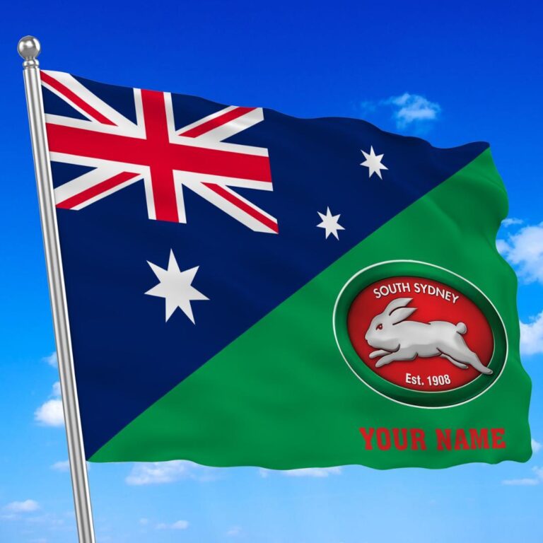 NRL Teams-13-South Sydney Rabbitohs- Flag