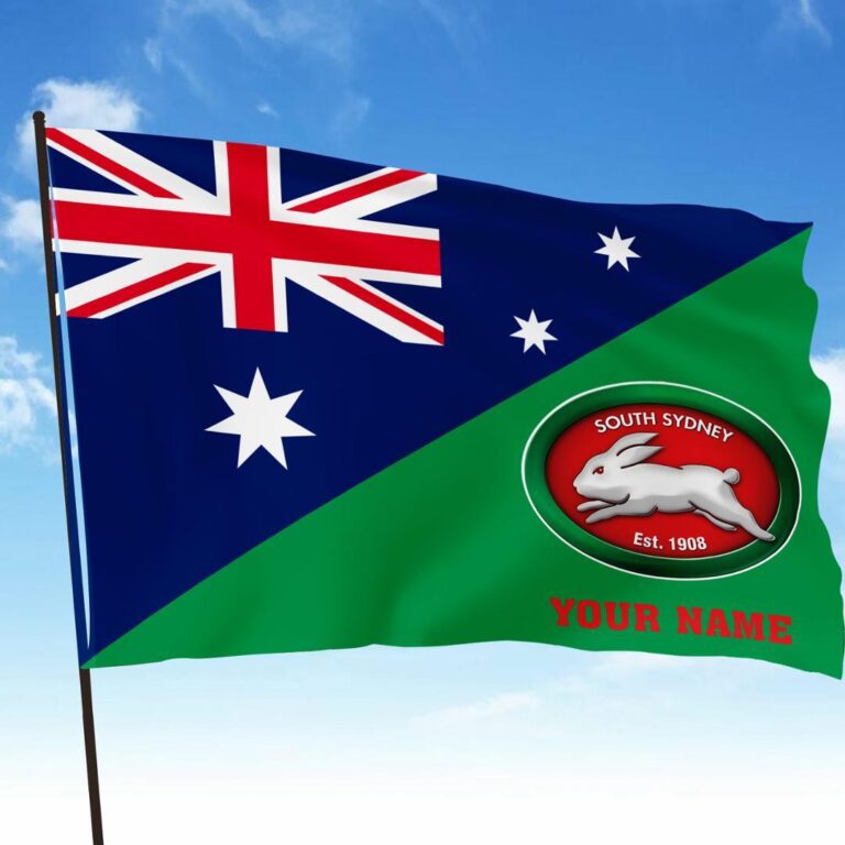 NRL Teams-13-South Sydney Rabbitohs- Flag