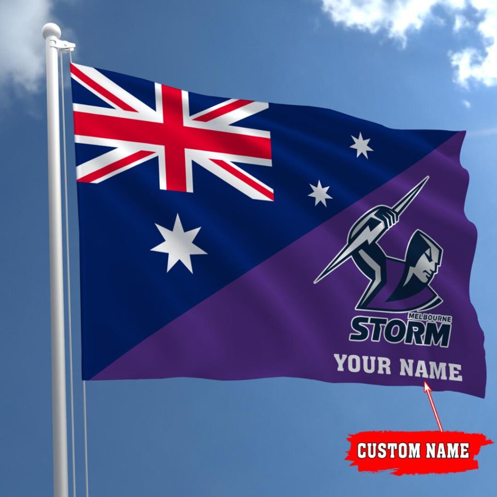NRL Teams-07-Melbourne Storm- Flag