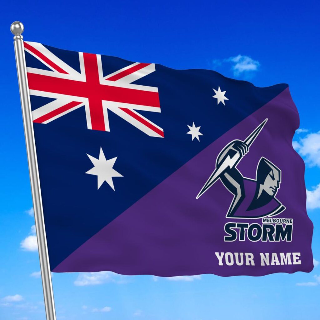 NRL Teams-07-Melbourne Storm- Flag