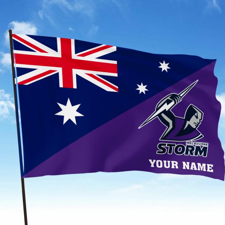 NRL Teams-07-Melbourne Storm- Flag