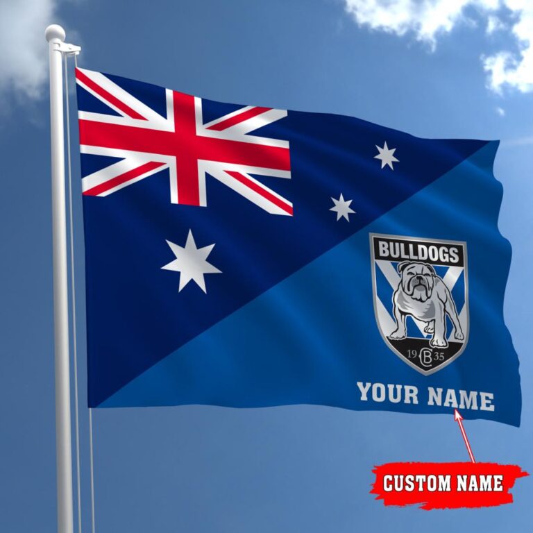 NRL Teams-03-Canterbury Bulldogs- Flag