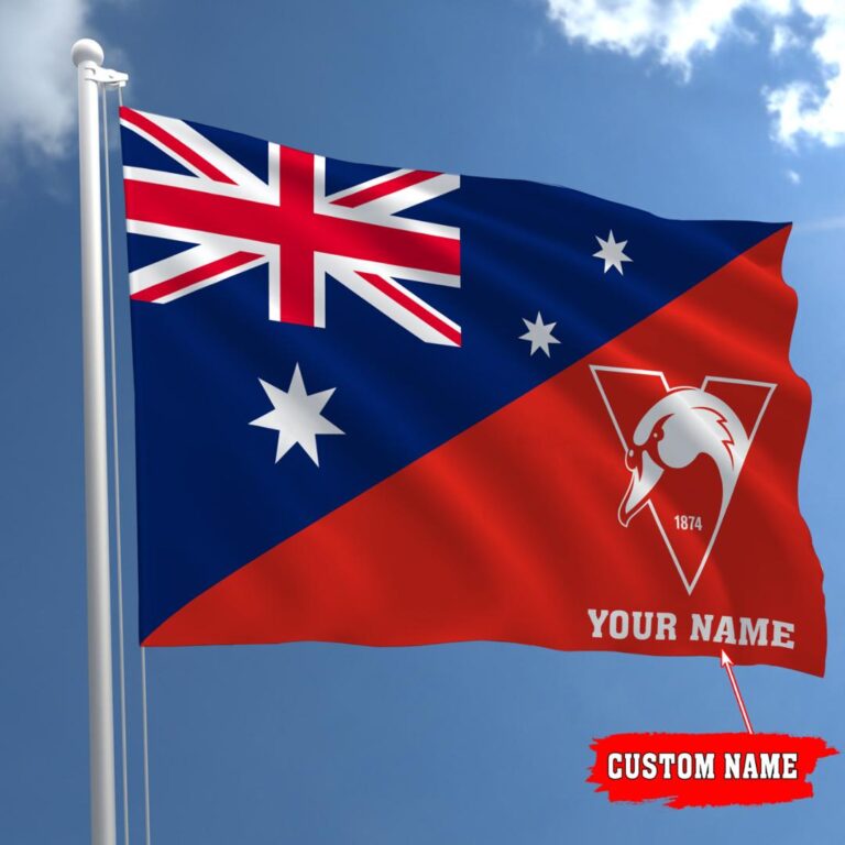 AFL Sydney Swans Teams-16- - Flag