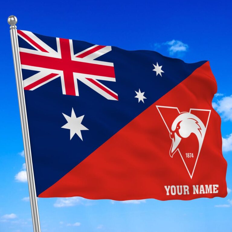 AFL Sydney Swans Teams-16- - Flag
